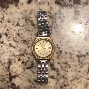 Haste vintage mechanical Gold and Silver Watch